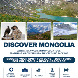 Wellness Journey: Western Mongolia (15 Days)
